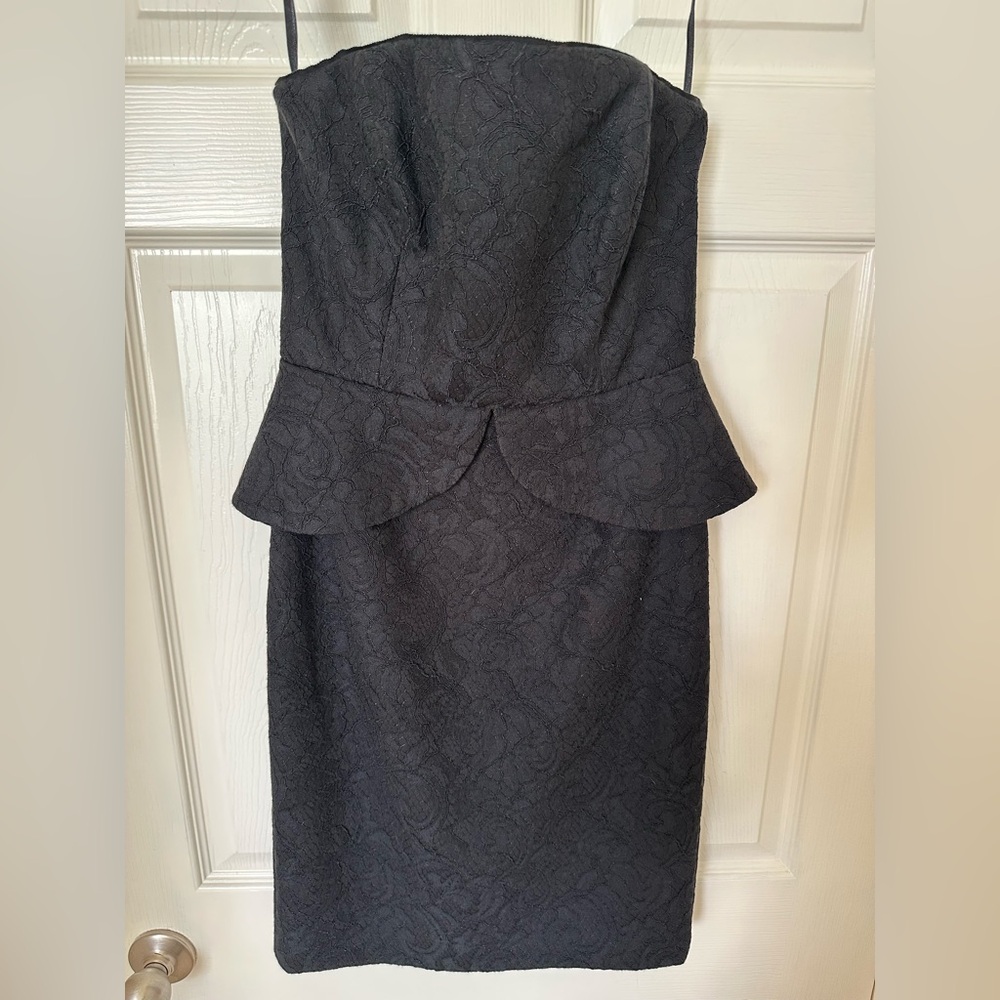 White House Black Market Strapless Dress - Petite